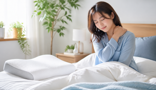 肩こりは枕が原因？朝つらい人の枕選びと睡眠セルフケア