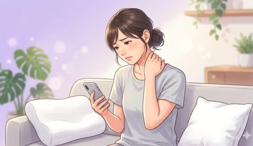 ストレートネック（スマホ首）に合う枕の選び方｜睡眠中のセルフケアで改善を